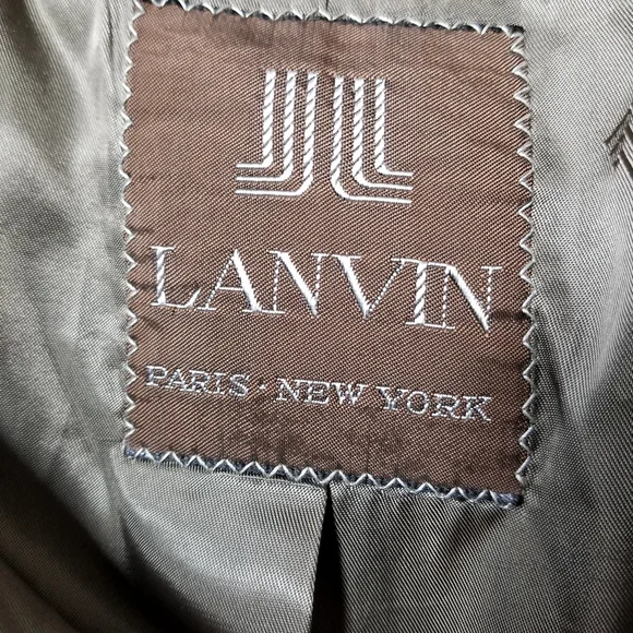 Lanvin Paris/New York Camel Hair Blazer No size tag.